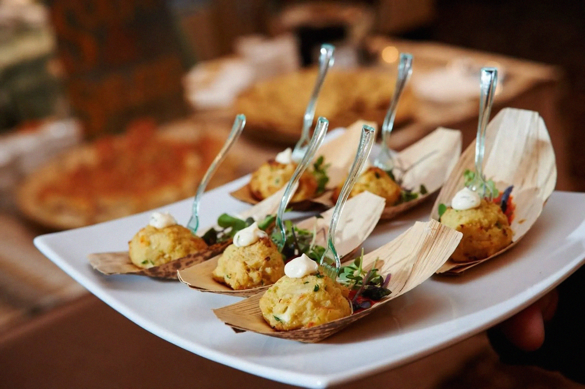 Fingerfood zum essen bei MrJade Eventlocation